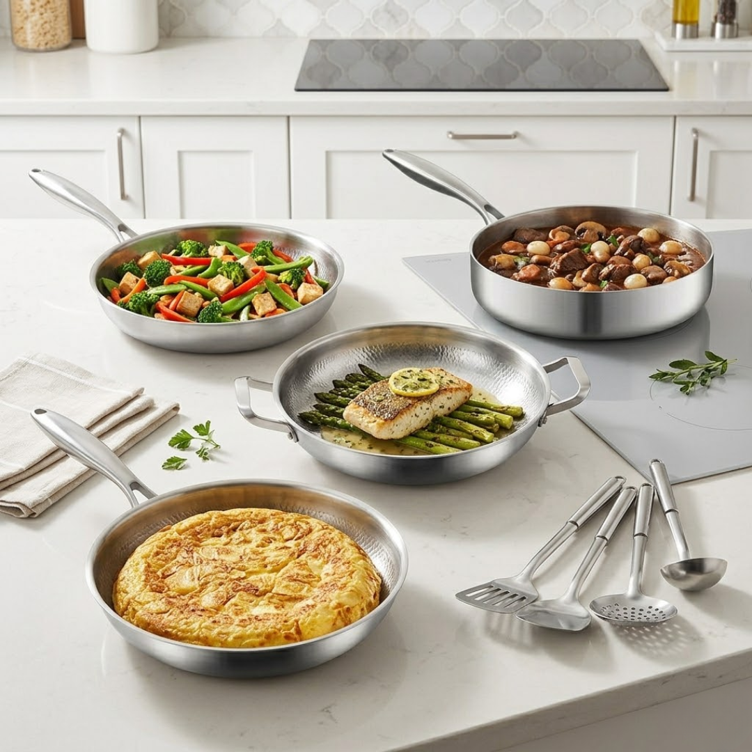 Titanium Family Cookware Set